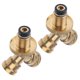 thumbnail image 4 of Adaptador De Divisor En Y De Propano De 2 Piezas 1 En 2 Salida Tipo-1 Conector Manguera Doble, 4 of 5