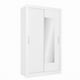 thumbnail image 1 of Closet Baum City Glass 2 Puertas Corredera Blanco, 1 of 2