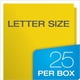 thumbnail image 3 of Carpeta Oxford de papel texturizado con doble bolsillo, 25 cajas, color amarillo, 3 of 3