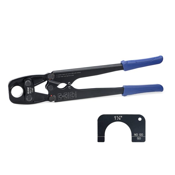 Herramienta de Crimpado PEX IWISS para Anillo de Cobre 1-1/4" 38 cm