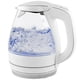 thumbnail image 1 of Hervidor eléctrico OVENTE KG83W de vidrio borosilicato de 1,5 L, color blanco, 1 of 9