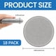 thumbnail image 2 of Almohadilla para cera de coche HeatPure 12,5 cm (paquete de 18) gris microfibra, 2 of 7
