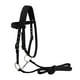 thumbnail image 5 of Brida De Caballo Arnés De Rienda Headstalls Extraíble Snaffle Nylon Correas Negro M, 5 of 5