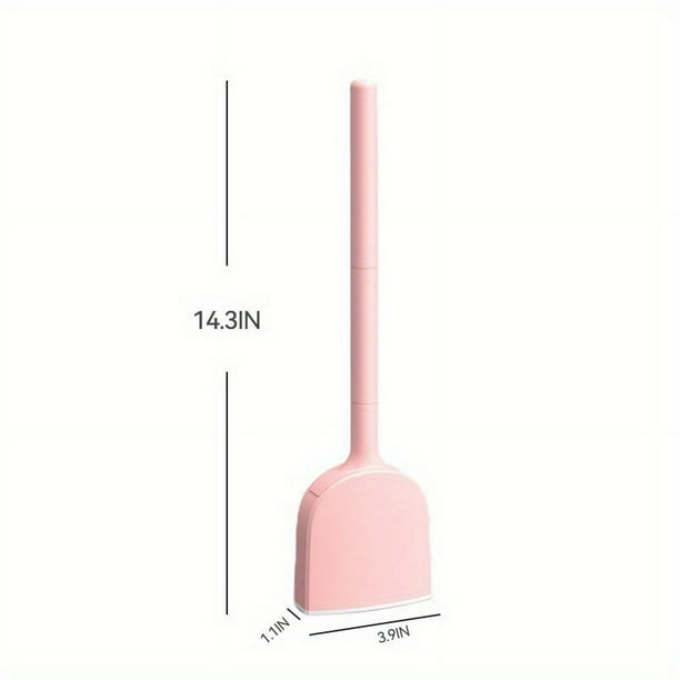 1pc Toilet Brush Hole-free Toilet Brush, Wall-mounted Toilet Brush, Cleaning Silicone Set Cleaning Brush, Cleaning Tool Combination