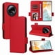 thumbnail image 4 of Funda Cartera para BLU Bold K50 Tapa Flip con Ranuras y Soporte Rojo, 4 of 5