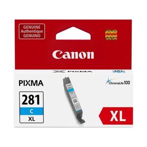 Depósito De Tinta Canon Cli-281Xl Cyan Compatible Con Tr7520, Tr8520, Tr