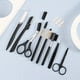 thumbnail image 1 of 17 PCS Eyebrow Trimmer Set Eyebrow Razor Scraping Eyebrow Comb Razor Eyebrow Clip Scissors Tweezers Makeup Tools Sets, 1 of 5
