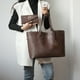 thumbnail image 2 of Set de 3 Piezas MKF Collection - Mariahna, Bolso Tote para Compras, Bolso Cruzado y Billetera a Juego para Mujeres - Cognac, 2 of 3