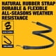 thumbnail image 4 of Correas de lona de goma DEWALT DXBC3001031 negras 31, paquete de 10, 4 of 8