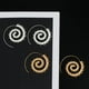 thumbnail image 4 of Vintage Heart-Shaped Spiral Earrings - Exaggerated Large Swirl Gear Earrings for Women & Girls, 4 of 5