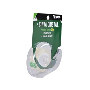 Pack X 4 Cinta Cristal Con Dispensador 18Mm. X30M. – Torre