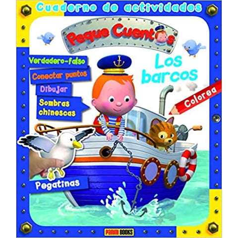 Panini Books - Cuaderno De Actividades Peque Cuentos. Los Barcos