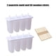 thumbnail image 4 of Ice Cream Popsicle Mold Summer Household Refrigerator Homemade Ice Cream Popsicle Ice Maker Ice Tray Convenient Simple Four-grid Easy-to-release DIY Ice Cream Boxes Kitchen Tools, 4 of 4