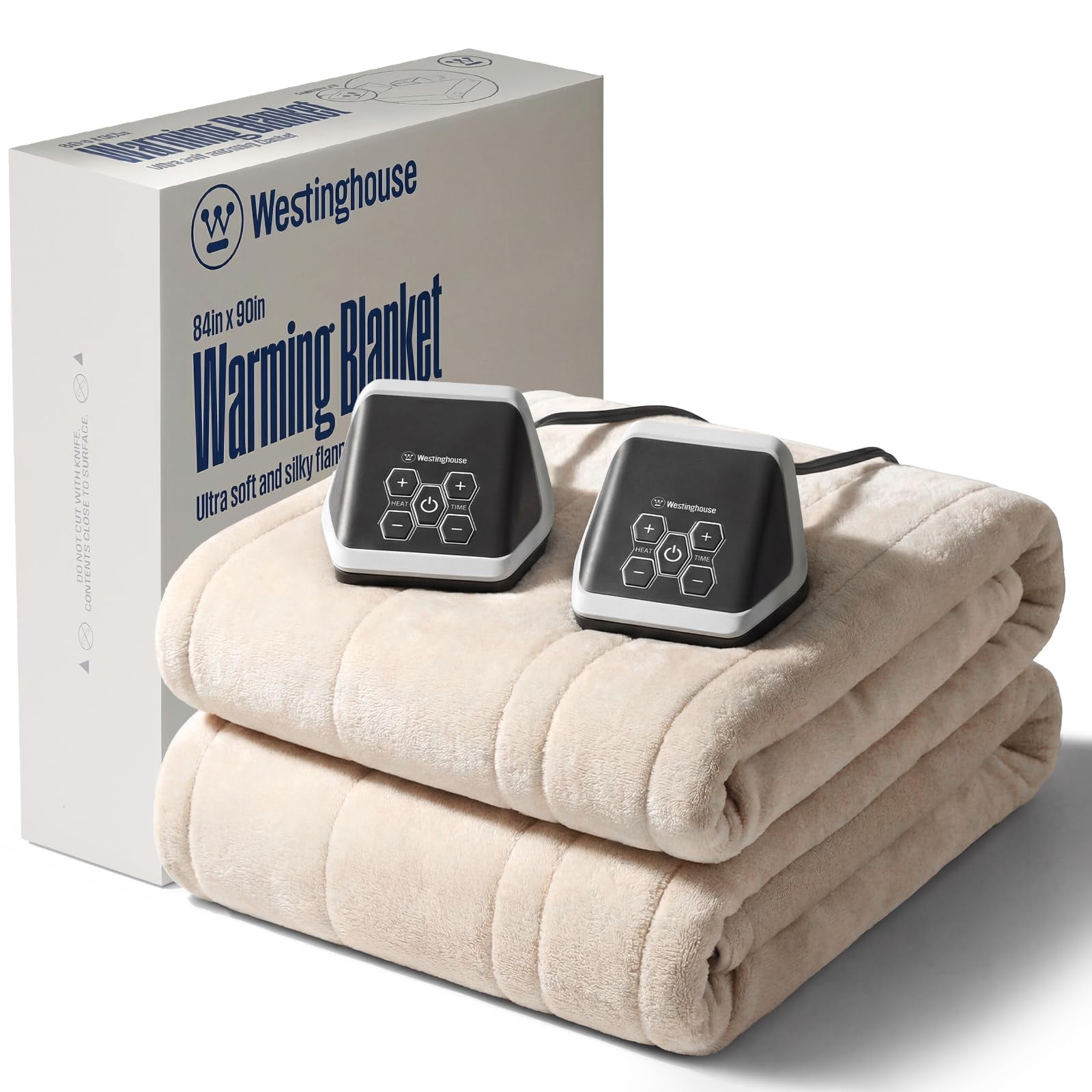 Manta Térmica Westinghouse Queen Size Con 10 Niveles De Calefacción