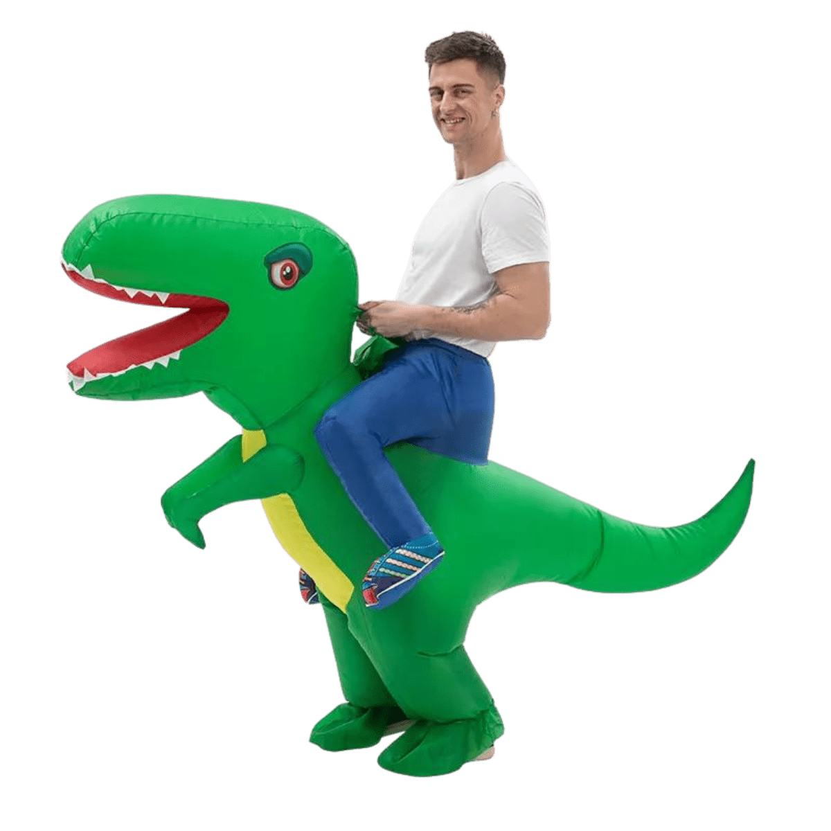 Genérica - Disfraz De Dinosaurio Inflable Para Adulto