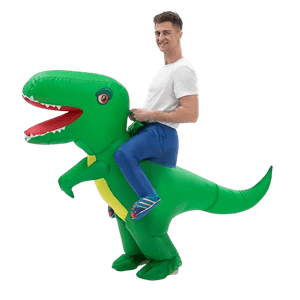 Genérica - Disfraz De Dinosaurio Inflable Para Adulto