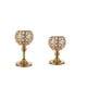 thumbnail image 1 of 2 Uds Candelabros De Cristal Para Decoración De Mesa De Boda 15cm 20cm, 1 of 2