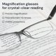 thumbnail image 3 of Lentes de Lectura Gaoye 2.5 con Filtro de Luz Azul y Montura TR90, 3 of 9