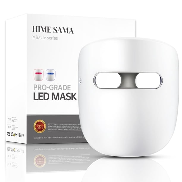 Mascarilla facial LED HIME SAMA Miracle ACE RB-050 8 colores para el cuidado de la piel