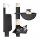 thumbnail image 5 of Torre Para Gatos Con Casa, Rascador Y Juguetes Gris, 5 of 5