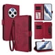 thumbnail image 1 of Funda Cartera Mariposa para [Xiaomi Redmi 14R] con Soporte y Cremallera Rojo, 1 of 6