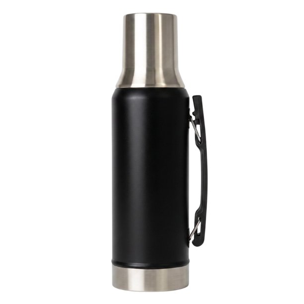 Termo Para Mate 1,2 L Acero Inoxidable Con Pico Cebador negro
