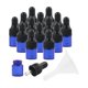 thumbnail image 5 of 15 Botellas Cuentagotas De Vidrio Recargables Portátiles Para Almacenamiento De Perfume 1 Ml Azul Negro, 5 of 5