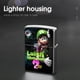 thumbnail image 4 of Luigi's Mansion-theme Copper Metal Lighter Shell, Premium Replacement Refillable Lighter Case with Durable Metal Construction, Compatible with Zippo and Most Standard Lighter Models, 4 of 6