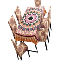 Todo Para El Hogar - Juego De Mantel Más 6 Fundas De Sillas