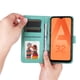 thumbnail image 5 of Funda tipo cartera FOXDOCK para Samsung Galaxy A32 5G , diseño girasol en relieve, cuero PU, cierre magnético, soporte y tarjetero, 5 of 5