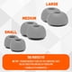 thumbnail image 4 of Puntas de espuma de memoria WC para Galaxy Buds 3/4 Pro (S/M/L), 4 of 8