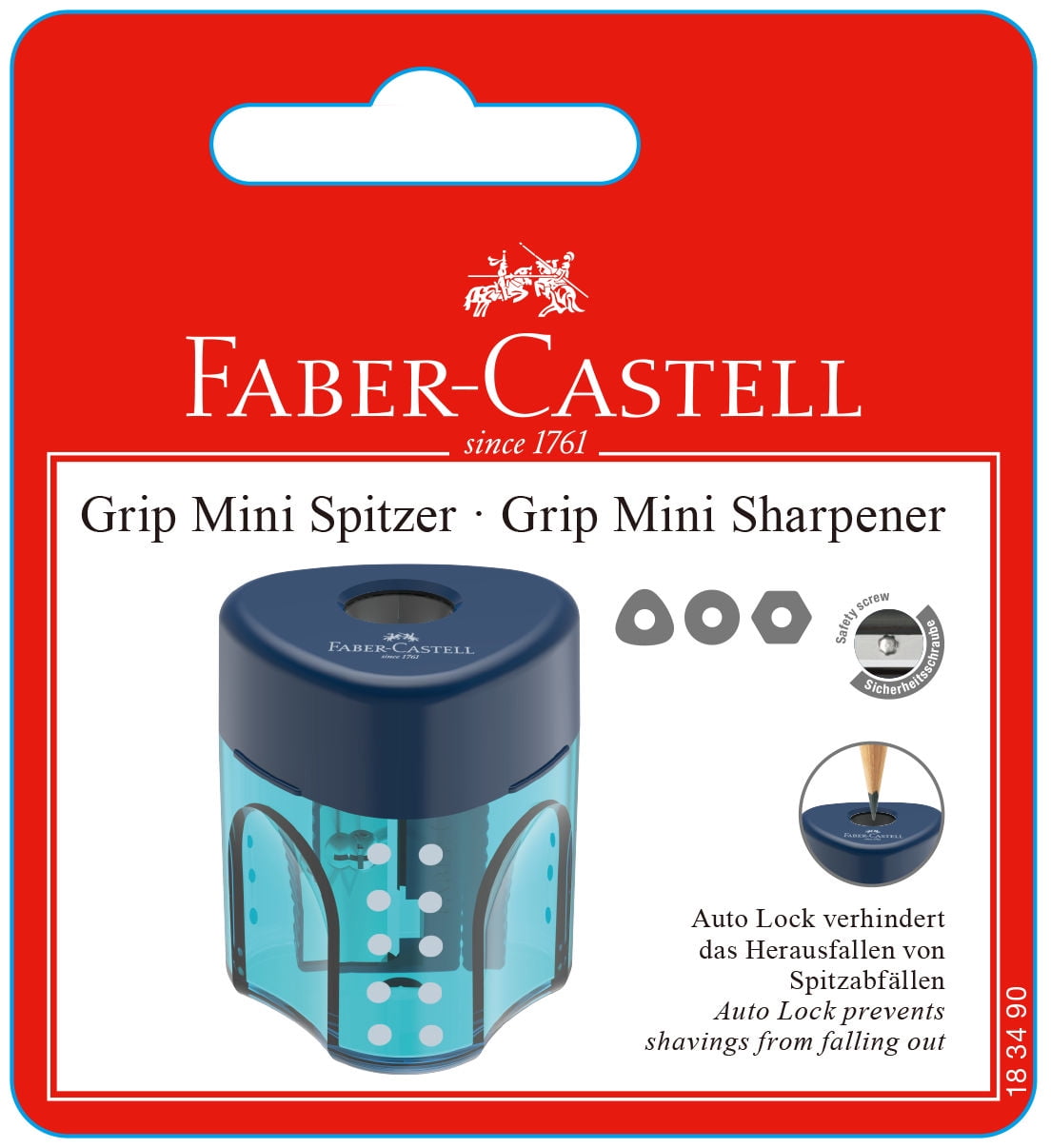 Sacapuntas Triangular Grip 1 Un Faber-Castell
