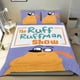 thumbnail image 1 of ¡Busca! con Ruff Ruffman Conjunto de sábanas temático, trío de piezas, cómodo y amigable con la piel, diseño único, regalo de decoración para el hogar para familiares, amigos y fans,173cm *218cm, 1 of 6
