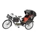 thumbnail image 1 of Modelo De Rickshaw De Aleación, Decoración Del Hogar Para Niños, Niñas, Adultos, Coleccionistas, Negro, Tres Ruedas, 1 of 5