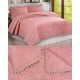 thumbnail image 4 of Cubrecama Con Detalles De Pompones 2 Plazas Color Rosado Oscuro, 4 of 4