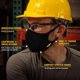 thumbnail image 2 of DEWALT Cooling Black Face Masks, Adjustable Fit Neck Strap, 2 of 3