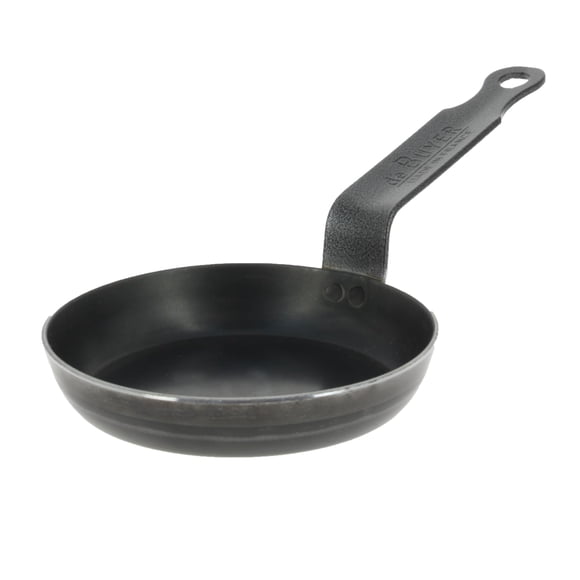 Sartén de Acero al Carbono Azul de Buyer 12 cm Antiadherente y Apta para Horno