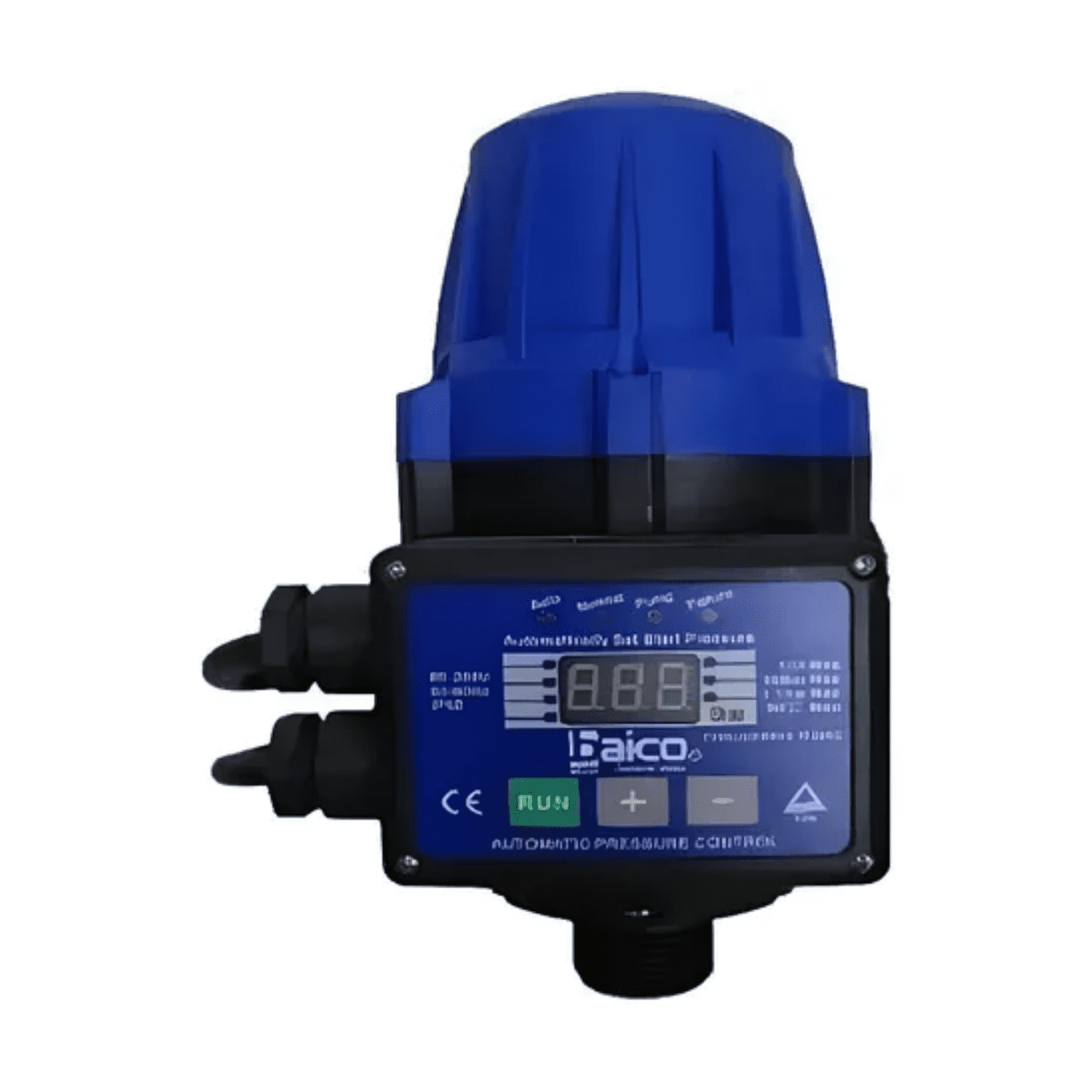 Baico - Controlador Presión Bomba Agua Digital Con Rearme Autom 220v