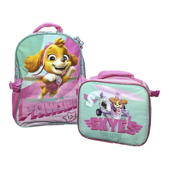 MOCHILA CON LONCHERA PAW PATROL GIRL