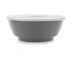 Ou - Bowl Luna Con Tapa Gris 1,8 Lt