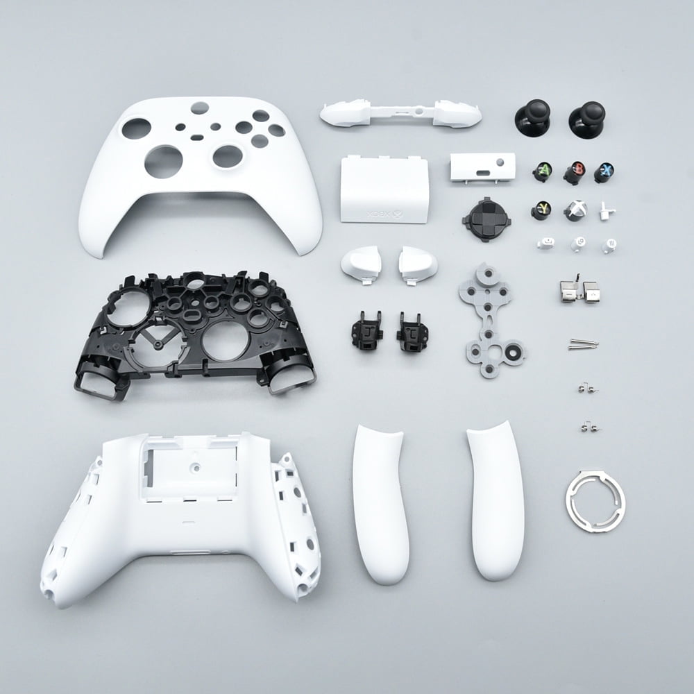 Carcasa Control Aaronmei Xbox Series X/s Blanco Kit Reemplazo