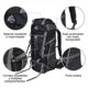 thumbnail image 4 of Mochila Camping 50L Negro, 4 of 6