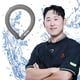 thumbnail image 1 of Tubo de enfriamiento de cuello KN FLAX Ice Ring, enfriador de cuello negro, 1 of 1