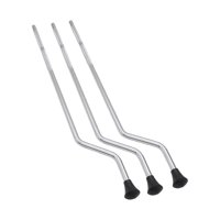 Bothyi - 3 Uds., Patas De Tambor De Bajo De Metal, Piezas De Instrumentos De Percusión, Piezas De Repuesto De Tambor