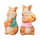 thumbnail image 2 of 2 Estatuas De Conejo De Pascua, Estatuilla De Conejito, Escultura De Animal Para Decoración, 2 of 3