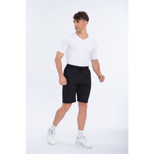 Short Hombre Deportivo Secado Rápido Bolsillos Cierre 4015