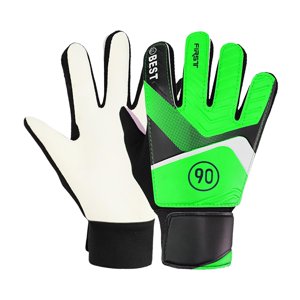 Ioensy - Guantes De Portero Guantes De Fútbol Gruesos Antideslizantes De Látex Con Agarre Fuerte Para Niños 7 Verde