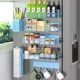 thumbnail image 1 of Estante magnético para especias DTUQYX para refrigerador con 7 estantes – azul, 1 of 7