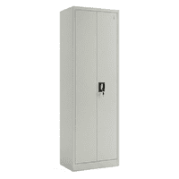 Metalbrein - Estante Armario Metálico Cerrado 185X57X40 Cm - 2 Puertas