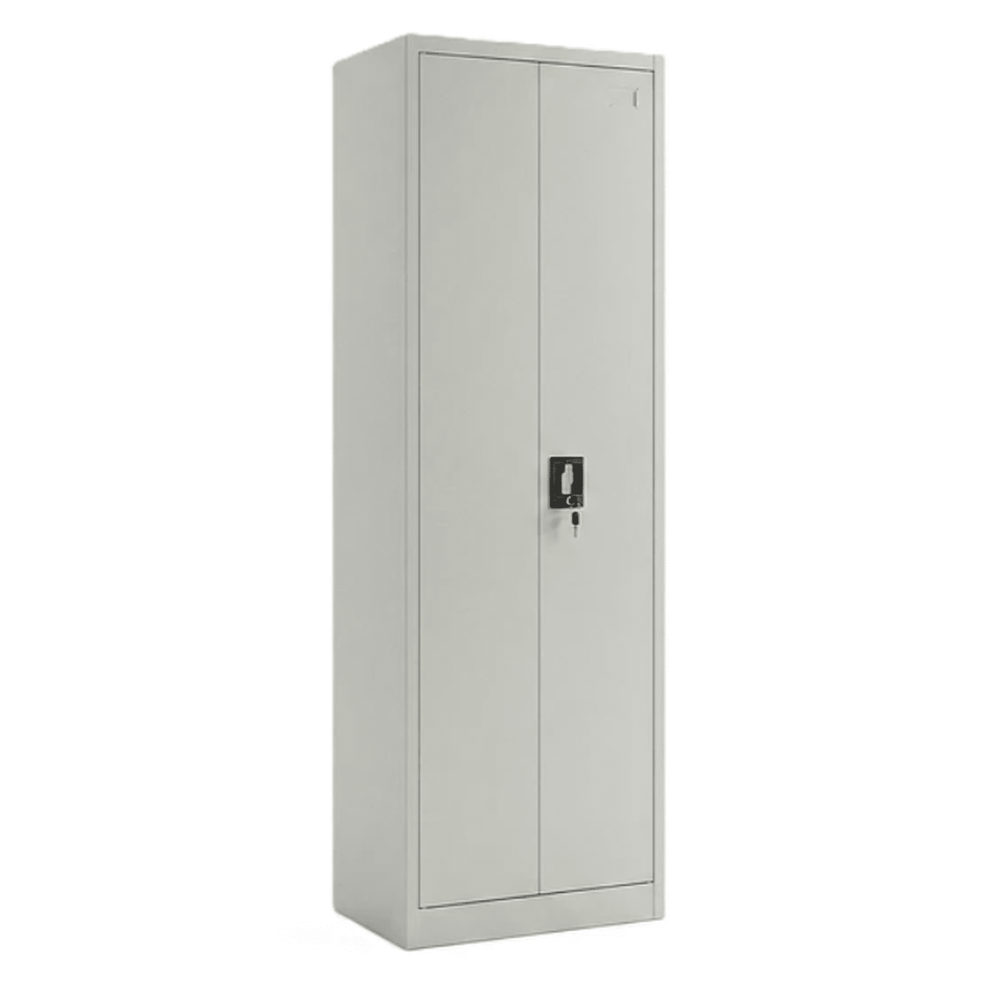 Metalbrein - Estante Armario Metálico Cerrado 185x57x40 Cm - 2 Puertas